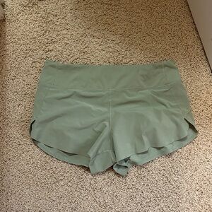 Athleta Olive Green Athletic Shorts